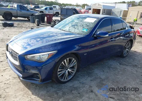 2018 Infiniti Q50 3.0T Sport z USA, uszkodzony, nr VIN JN1EV7AR6JM445322